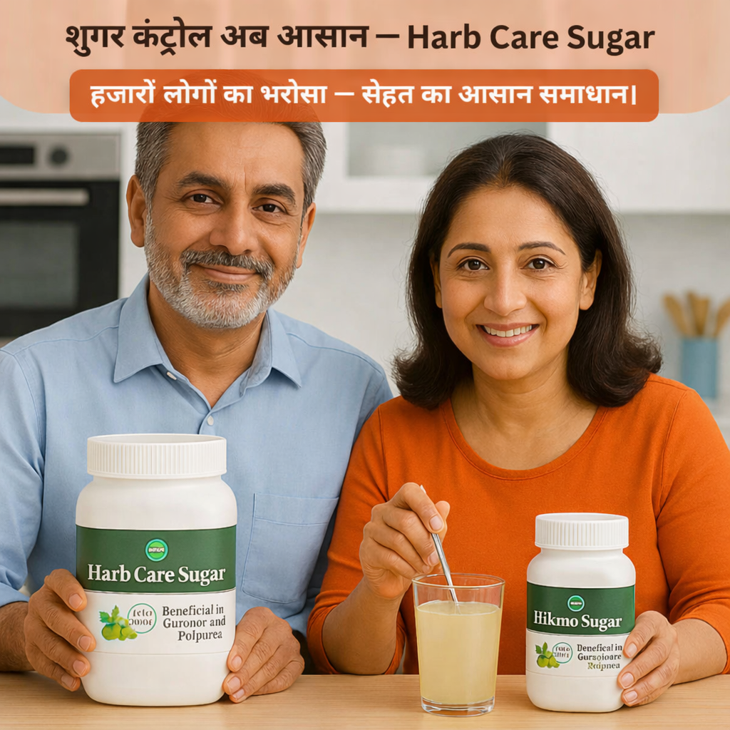 Harb Care Sugar अब शुगर नहीं बनेगी टेंशन – 100% आयुर्वेदिक इलाज से पाएं शुगर पर काबू, वो भी बिना साइड इफेक्ट! 🌿💊Powder